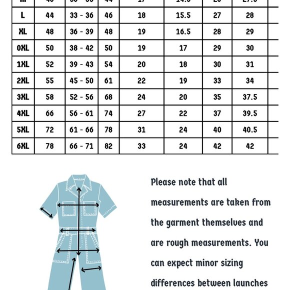 Big Bud Press Short Sleeve Jumpsuit Baby Blue - Picture 9 of 10